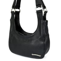 Chrome Hearts HOBO Leather Shoulder Bag Black  #30236