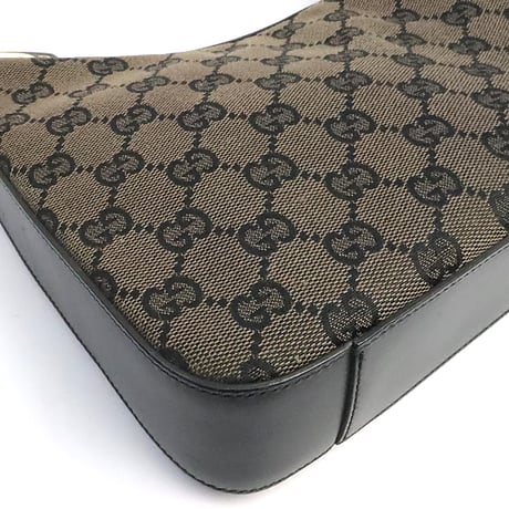 Gucci Shoulder Bag GG Canvas Brown #75243