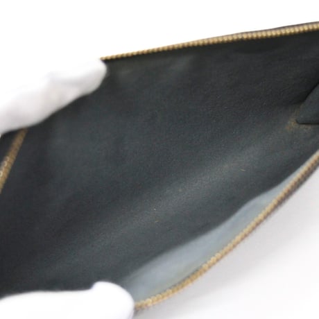 Louis Vuitton Pochette Accessory Pouch Handbag Epi Leather Black M52942 #74132