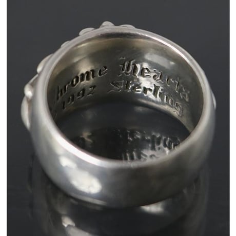Chrome Hearts Floral Cross Ring #102799