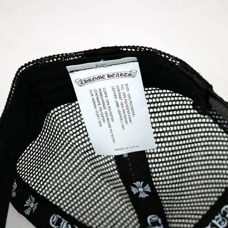 Chrome Hearts Multi Colour Trucker Cap Black  #100697