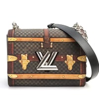 Louis Vuitton Time Trunk Twist MM Shoulder Bag Transformed Damier M52270 #19135
