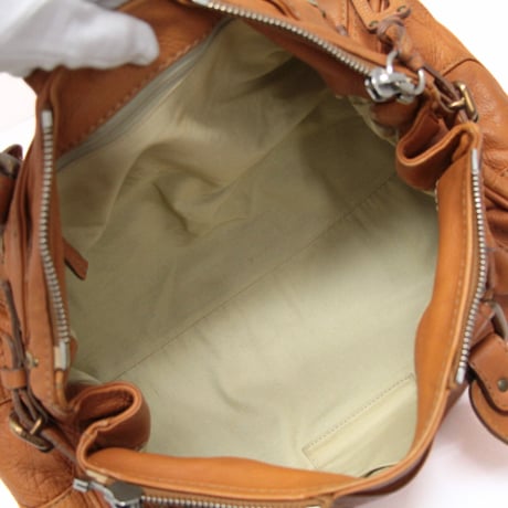 Chloe Paddington Handbag Leather Caramel #73401