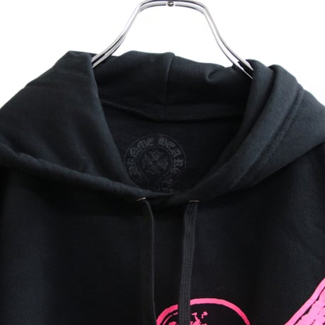 Chrome Hearts Foti Black And Pink Hoodie #30717