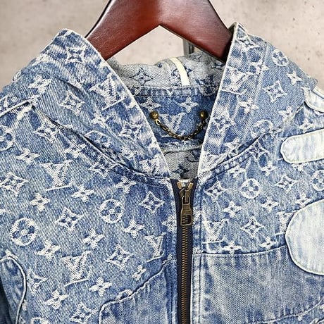 Louis Vuitton x NIGO Monogram Patchwork Denim Jacket #31376