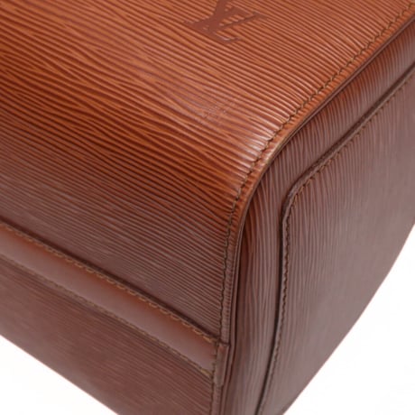 Louis Vuitton Speedy 30 Handbag Epi Leather Brown M43003 #72722