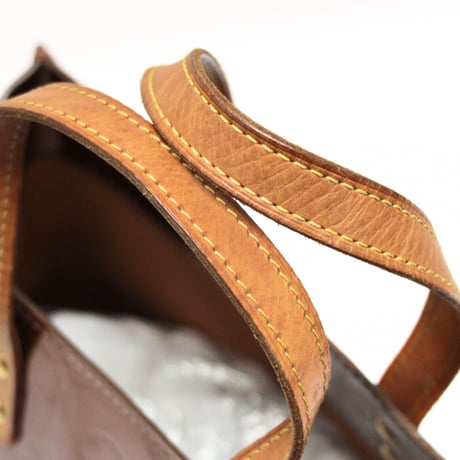 Louis Vuitton Reade PM Handbag Monogram Vernis Bronze M91146 #74030