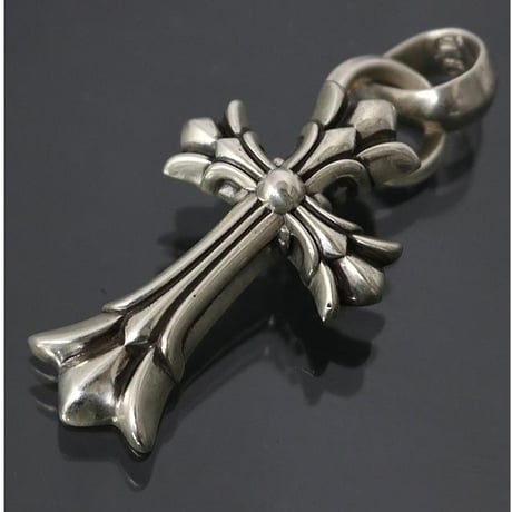 Chrome Hearts Double CH Cross Pendant With Bale #31266