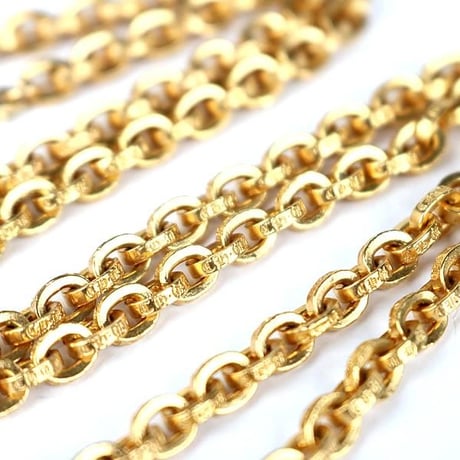 【￥6,499,900】 CHROME HEARTS 22K Paper Chain Necklace 24 Inches #103626