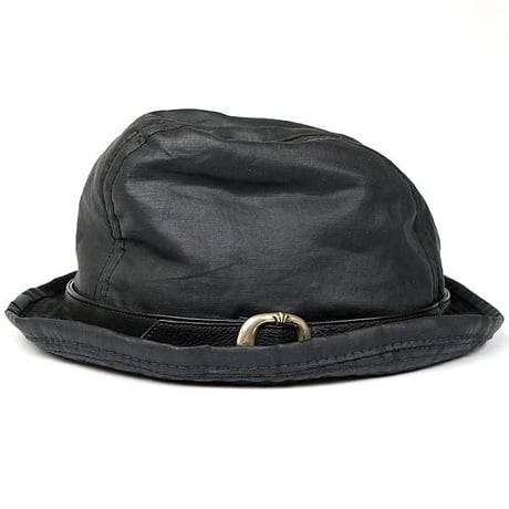 Chrome Hearts Gunslinger BS Flare Oiled Cotton Fedora Hat #103280