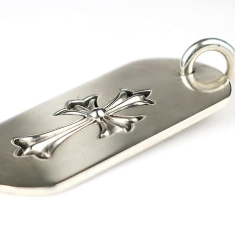 Chrome Hearts Large Cutout Cross Dog Tag Pendant #31335