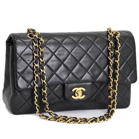 Chanel Black Covered CC Quilted Messenger Camera Flap Bag Lambskin