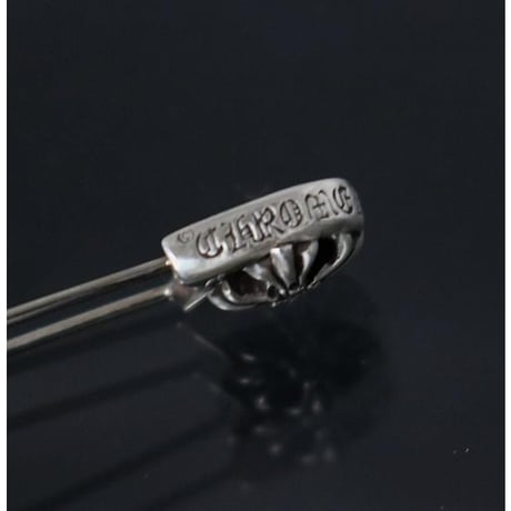 Chrome Hearts Large Safety Pin 1P Diamond Charm #103046