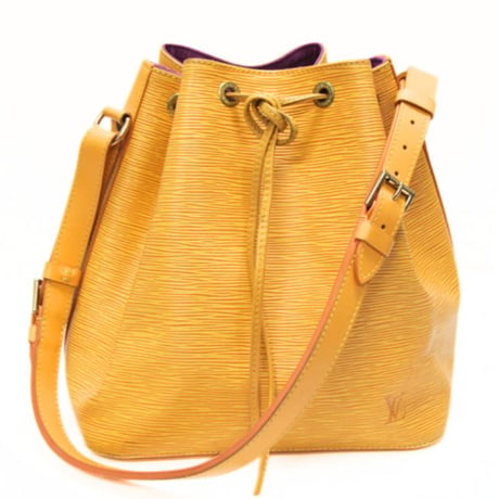 Louis Vuitton Petit Noe Shoulder Bag Epi Leather Tassili Yellow M44109 #75161