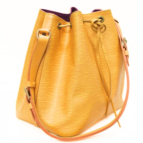 Louis Vuitton Petit Noe Shoulder Bag Epi Leather Tassili Yellow M44109 #75161