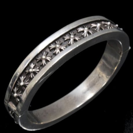 Chrome Hearts Narrow V-Band CHX Bangle #30766