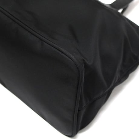 PRADA Handbag Nylon Black #73699