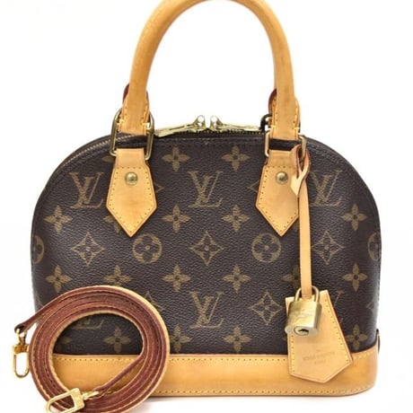 Louis Vuitton Alma BB Handbag Monogram Canvas M53152 #74951