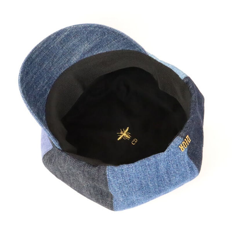 クリスチャンディオールデニムネット付きキャスケット クリスチャンディオールデニムネット付きキャスケット