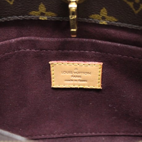 Louis Vuitton Montaigne BB Handbag Monogram Canvas M41055 #75070