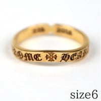 Chrome Hearts 22K See You In Tea Ring #103610