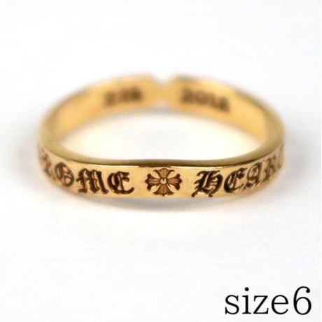 Chrome Hearts 22K See You In Tea Ring #103610