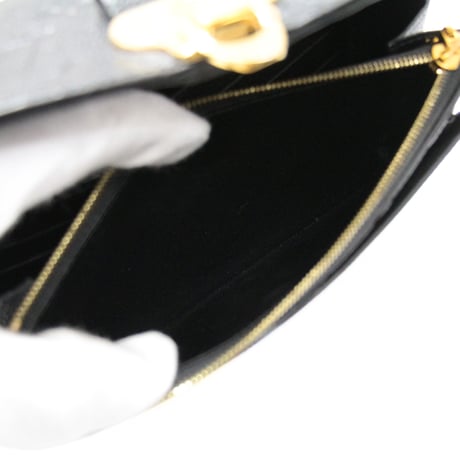 Louis Vuitton Vavin Wallet on Chain Monogram Empreinte Black M67839 #74385