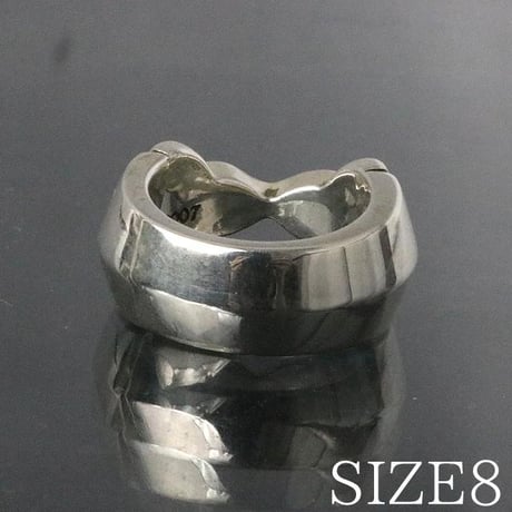 Chrome Hearts Double Fleur knee Ring #103147
