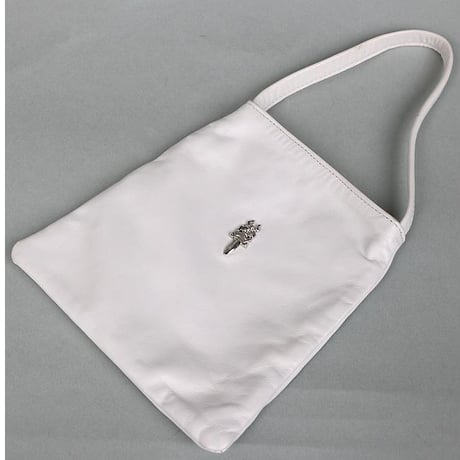 Chrome Hearts Dracula Dagger Mini Handbag White #102810