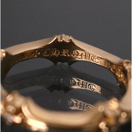 Chrome Hearts 22K Plus and Bone Diamond Ring #103413