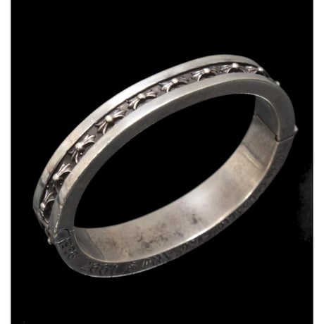 Chrome Hearts Narrow V-Band CHX Bangle #30766