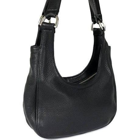 Chrome Hearts HOBO Leather Shoulder Bag Black  #30236
