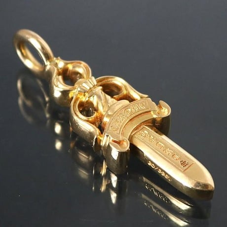 【￥3,299,900】 Chrome Hearts 22K Double Dagger Pendant  #101359