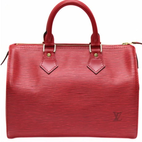 Louis Vuitton Keepall 25 Boston Bag Epi Leather Red M43017 #73996