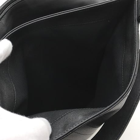GUCCI Small Blondie Tote Bag Leather Black #75110