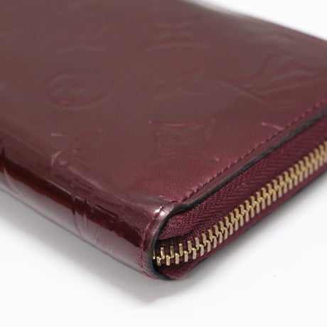 Louis Vuitton Zippy Wallet Monogram Vernis Amarante M93522 #74349