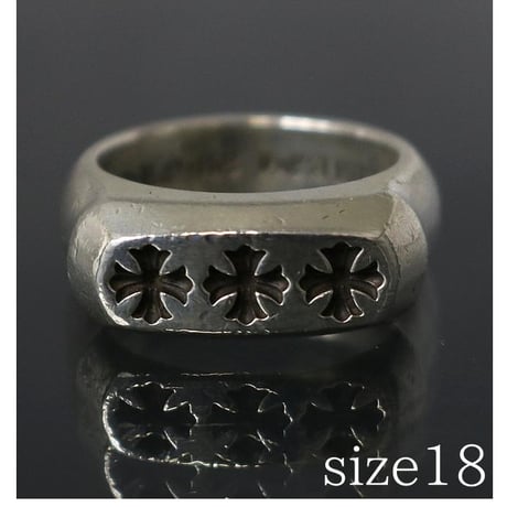 Chrome Hearts Lil PJ CH Plus Ring #103146