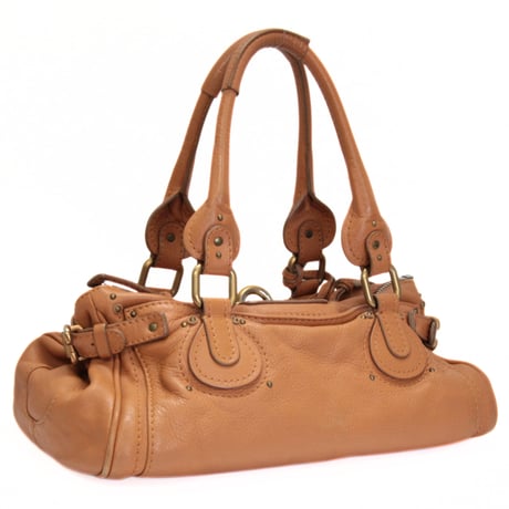 Chloe Paddington Handbag Leather Camel #73411