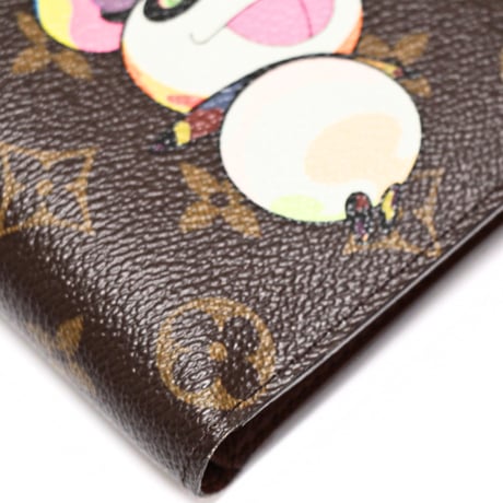 Louis Vuitton x Murakami Portefeuille Marco Wallet Monogram Panda M61666 #75082