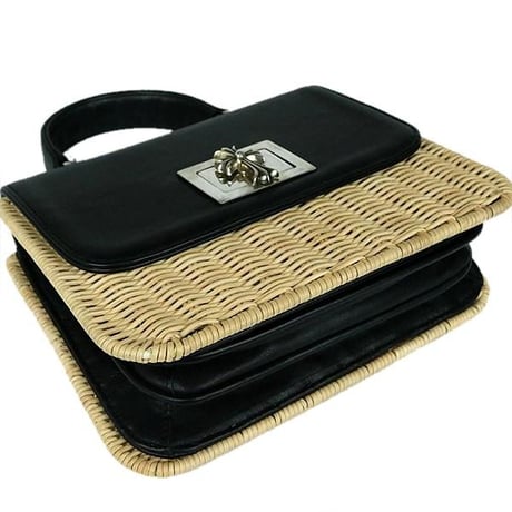 Chrome Hearts GROW UP STRAW 2-Way Bag #103376