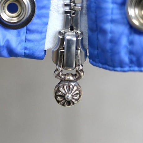 Chrome Hearts STIFF CH Plus Print Down Vest Blue #31045