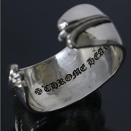 Chrome Hearts CH Plus Wide Cuff Bracelet #103493