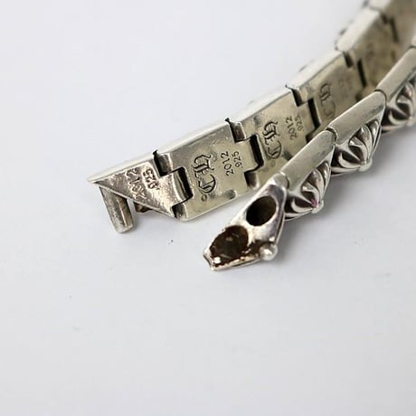 Chrome Hearts Plus Pyramid Bracelet 20 Links #103538