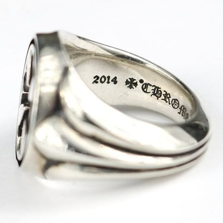 Chrome Hearts CH Plus Seal Stamp Ring #31293