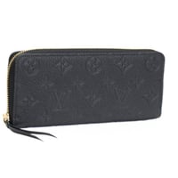 Louis Vuitton Zippy Wallet Monogram Empreinte Black M60171 #75233