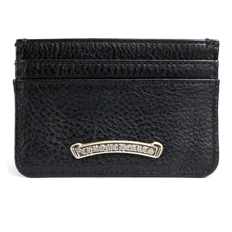 Chrome Hearts Brand-New Double-Sided Scroll Label Card Case #31279