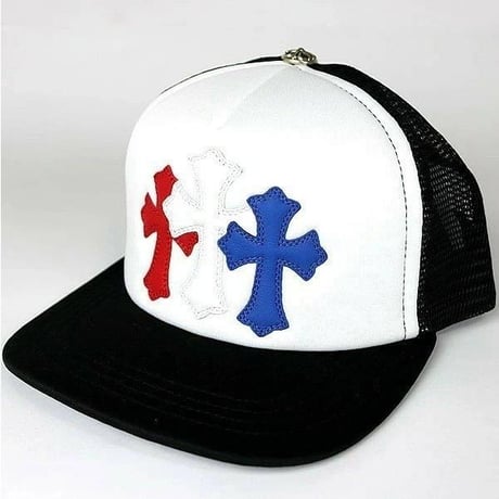 Chrome Hearts Multi Colour Trucker Cap Black  #100697