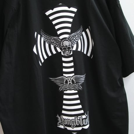 Chrome Hearts YUNGBLUD AEROSMITH  T-Shirt Tee Black XXL #30469