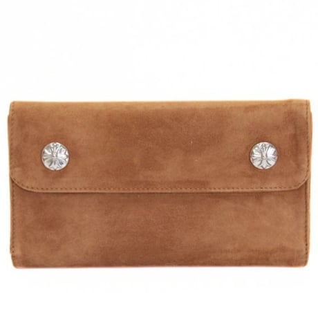 Chrome Hearts Wave Wallet Aspen Exclusive Suede   #30831