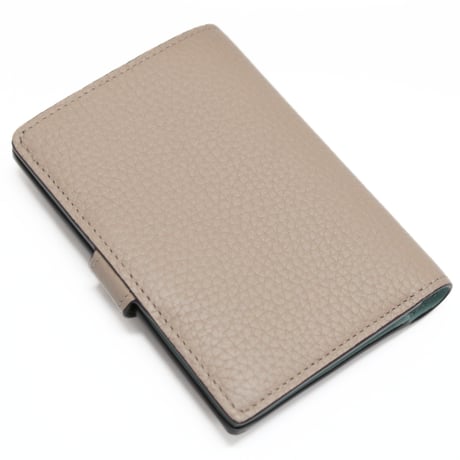 Louis Vuitton LV Vertical Compact Wallet Taurillon Leather Galet M82198 ＃74199